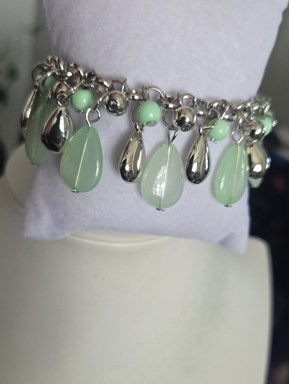 Paparazzo Definately Diva Green Bracelet NWT